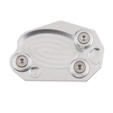 Maxbell Side Stand Extension Pad for Kawasaki Z1000 ZX6R ZX10R ER6N Ninja 650 Silver