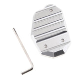 Maxbell Side Stand Extension Pad for Kawasaki Z1000 ZX6R ZX10R ER6N Ninja 650 Silver