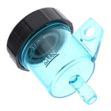 Maxbell Motorcycle Rear Brake Master Cylinder Oil Reservoir Tank Cup Blue