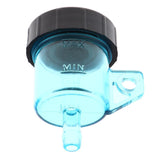 Maxbell Motorcycle Rear Brake Master Cylinder Oil Reservoir Tank Cup Blue
