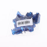 Maxbell Motorcycle Handlebar Steering Headlight Dimming Start Horn Switch Kit Blue