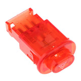 Maxbell Handlebar Headlight On/Off Kill Dual Flash Turn Signal Switch for ATV Red