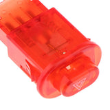 Maxbell Handlebar Headlight On/Off Kill Dual Flash Turn Signal Switch for ATV Red