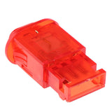 Maxbell Handlebar Headlight On/Off Kill Dual Flash Turn Signal Switch for ATV Red