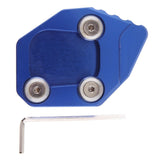Maxbell Kickstand Side Stand Extension Pad for Honda CBR600RR 2007-2012 Blue