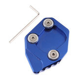 Maxbell Kickstand Side Stand Extension Pad for Honda CBR600RR 2007-2012 Blue