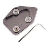 Maxbell Kickstand Side Stand Extension Pad for Honda CBR600RR 2007-2012 Titanium