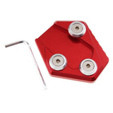 Maxbell Enlarge Kickstand Side Stand Pad for Honda Grom125 MSX125 2014-2018 Red