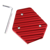 Maxbell Enlarge Kickstand Side Stand Pad for Honda Grom125 MSX125 2014-2018 Red
