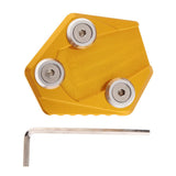Maxbell Enlarge Kickstand Side Stand Pad for Honda Grom125 MSX125 2014-2018 Golden