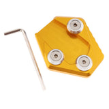 Maxbell Enlarge Kickstand Side Stand Pad for Honda Grom125 MSX125 2014-2018 Golden
