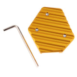 Maxbell Enlarge Kickstand Side Stand Pad for Honda Grom125 MSX125 2014-2018 Golden