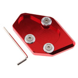 Maxbell Kickstand Side Stand Extension Pad for Yamaha T-max 530 2015-2016 Red