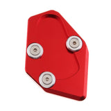 Maxbell Kickstand Side Stand Extension Pad for Yamaha T-max 530 2015-2016 Red