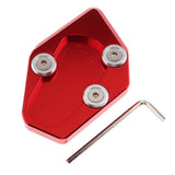 Maxbell Kickstand Side Stand Extension Pad for Yamaha T-max 530 2015-2016 Red