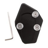 Maxbell Kickstand Side Stand Extension Pad for Yamaha T-max 530 2015-2016 Black