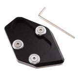 Maxbell Kickstand Side Stand Extension Pad for Yamaha T-max 530 2015-2016 Black