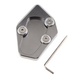Maxbell Kickstand Side Stand Extension Pad for Yamaha T-max 530 2015-2016 Titanium