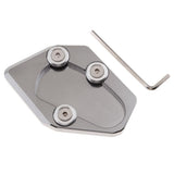 Maxbell Kickstand Side Stand Extension Pad for Yamaha T-max 530 2015-2016 Titanium
