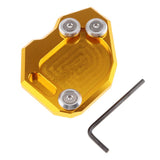 Maxbell Kickstand Side Stand Extension Pad for BMW F800GS 2008-2015 Gold