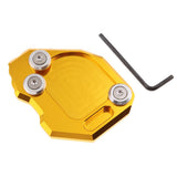 Maxbell Kickstand Side Stand Extension Pad for BMW F800GS 2008-2015 Gold