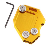 Maxbell Kickstand Side Stand Extension Pad for BMW F800GS 2008-2015 Gold