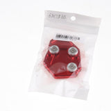 Maxbell Kickstand Side Stand Extension Pad for BMW S1000RR 2010-2015 Red
