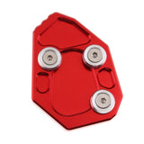 Maxbell Kickstand Side Stand Extension Pad for BMW S1000RR 2010-2015 Red