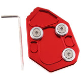 Maxbell Kickstand Side Stand Extension Pad for BMW S1000RR 2010-2015 Red