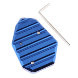 Maxbell Kickstand Side Stand Extension Pad for BMW S1000RR 2010-2015 Blue