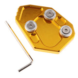 Maxbell Kickstand Side Stand Extension Pad for BMW S1000RR 2010-2015 Gold