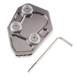 Maxbell Kickstand Side Stand Extension Pad for BMW S1000RR 2010-2015 Titanium