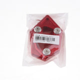 Maxbell Motorcycle kick Stand Pad Enlarger for Yamaha SMAX 250 300 400 Red