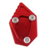 Maxbell Motorcycle kick Stand Pad Enlarger for Yamaha SMAX 250 300 400 Red