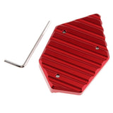 Maxbell Motorcycle kick Stand Pad Enlarger for Yamaha SMAX 250 300 400 Red