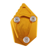 Maxbell Motorcycle kick Stand Pad Enlarger for Yamaha SMAX 250 300 400 Gold