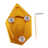 Maxbell Motorcycle kick Stand Pad Enlarger for Yamaha SMAX 250 300 400 Gold