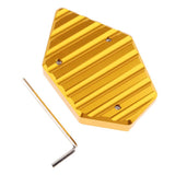 Maxbell Motorcycle kick Stand Pad Enlarger for Yamaha SMAX 250 300 400 Gold