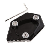 Maxbell Motorcycle kick Stand Pad Enlarger for Yamaha SMAX 250 300 400 Black