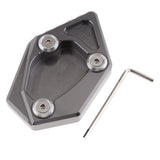 Maxbell Motorcycle kick Stand Pad Enlarger for Yamaha SMAX 250 300 400 Titanium