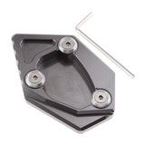 Maxbell Motorcycle kick Stand Pad Enlarger for Yamaha SMAX 250 300 400 Titanium