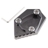 Maxbell Motorcycle kick Stand Pad Enlarger for Yamaha SMAX 250 300 400 Titanium
