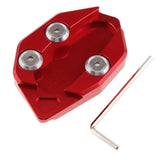 Maxbell Kickstand Side Stand Extension Pad for Yamaha T-MAX530 2008-2014 Red