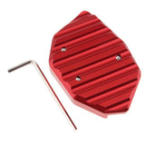 Maxbell Kickstand Side Stand Extension Pad for Yamaha T-MAX530 2008-2014 Red