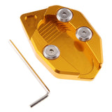 Maxbell Kickstand Side Stand Extension Pad for Yamaha T-MAX530 2008-2014 Gold
