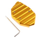 Maxbell Kickstand Side Stand Extension Pad for Yamaha T-MAX530 2008-2014 Gold