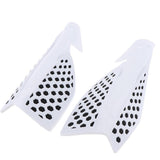 Maxbell 22mm 7/8" Dirt Bike Motorcycle Motocross Brush Bar Hand Guards White