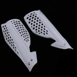 Maxbell 22mm 7/8" Dirt Bike Motorcycle Motocross Brush Bar Hand Guards White