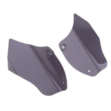 Maxbell 2pcs Motorcycle Air Heat Deflector Reflective Saddle Shields for Harley