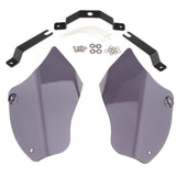 Maxbell 2pcs Motorcycle Air Heat Deflector Reflective Saddle Shields for Harley